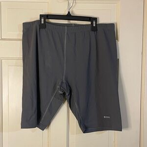 Tommie Copper Vitality Running Compression Shorts Mens 2X Gray